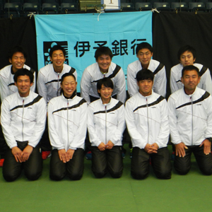 国体＆日本リーグで過去最高目指す　～伊予銀行テニス部～