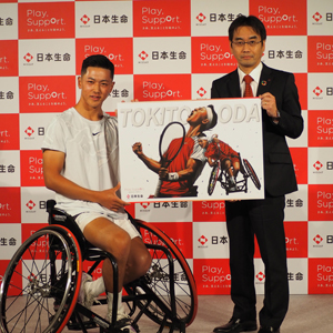 16歳のプロ車いすテニスプレーヤー・小田凱人、「ヒーローになる」一歩へ