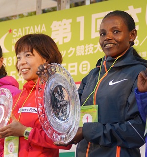 バイサ（エチオピア）が初代女王　日本人トップは吉田の２位　～さいたま国際マラソン～